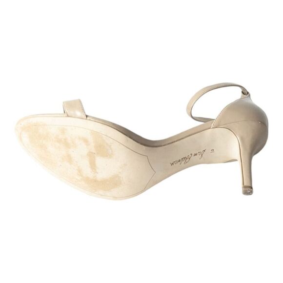 SAM EDELMAN Pattie Tan Patent Leather Heeled Sandals Size 10M - Picture 7 of 7